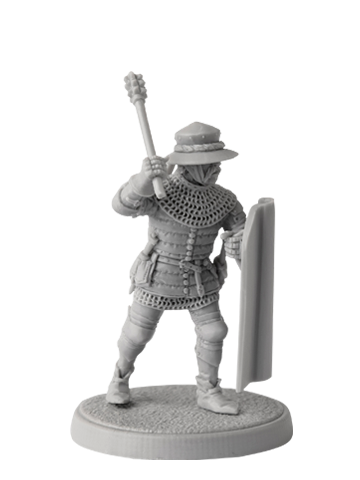 Hussite with pavise #2